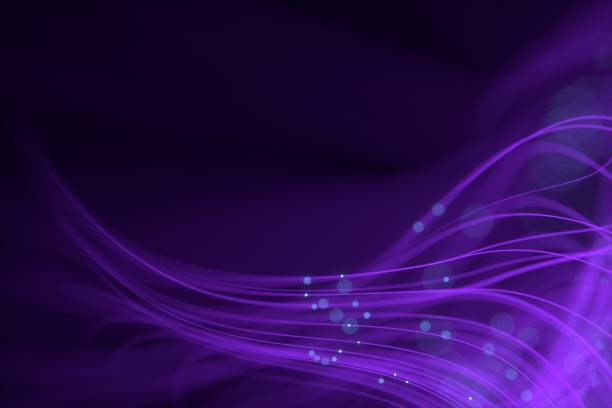 Purple abstract computer rays stock photo