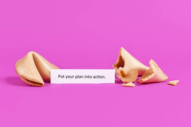 Put your plan into action stock photo
