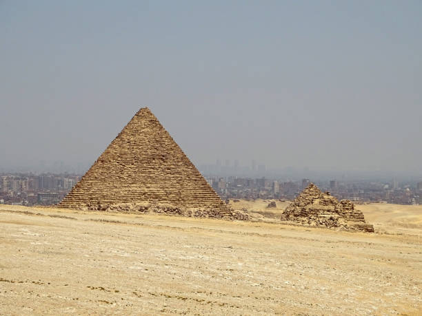 A Pyramid in Egypt stock photo