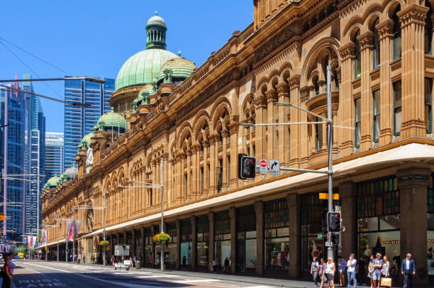 Queen Victoria Building - Sydney stock photo