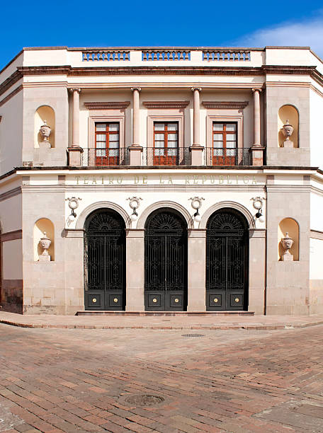 Queretaro - Theatre of the Republic stock photo