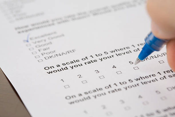 questionnaire form - survey bildbanksfoton och bilder