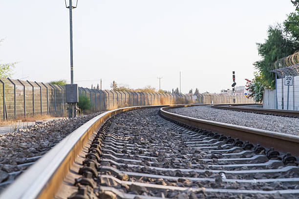 Rail stock photo