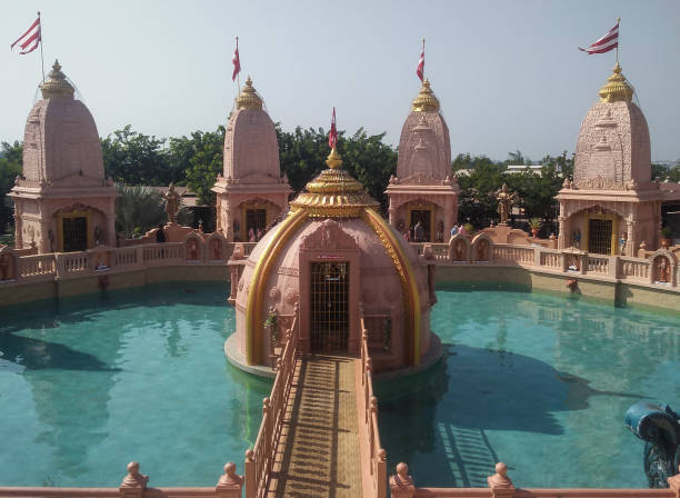 Ram temple Ayodhya stock photo