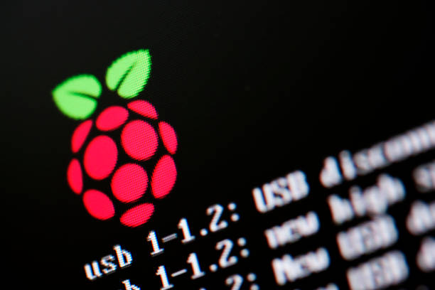 Raspberry Pi Operating System stock photo