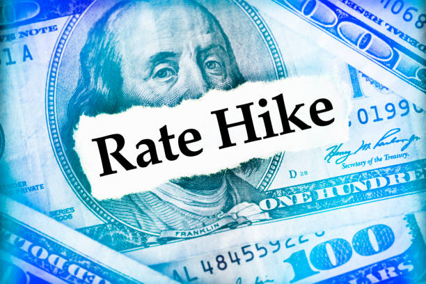 Rate Hike stock photo