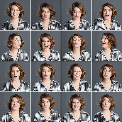 visage expressif