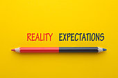 istock Reality Expectations Concept 1321772866