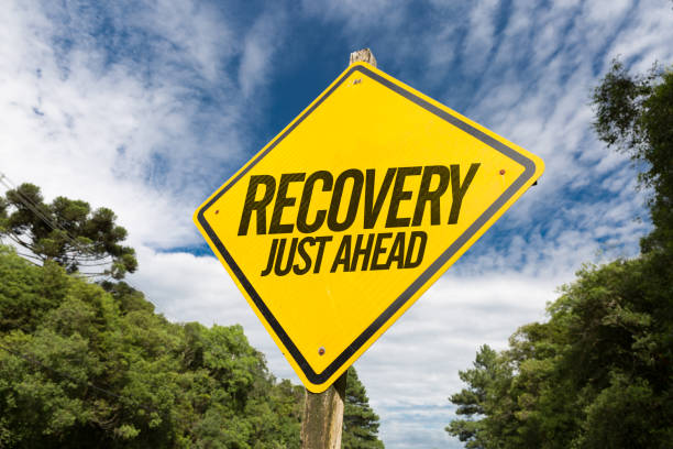 Recovery Recovery Just Ahead rehabilitation stock pictures, royalty-free photos & images