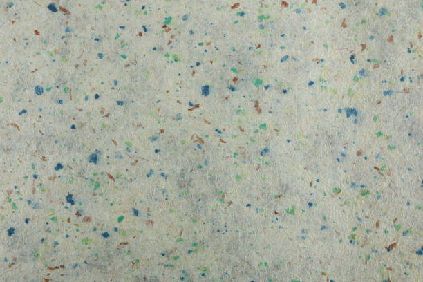 Recycled handmade paper texture stock photo