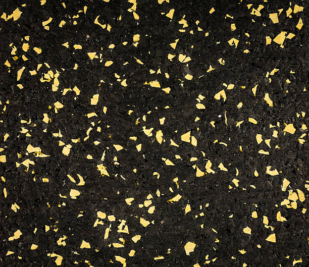 Recycled rubber texture stock photo