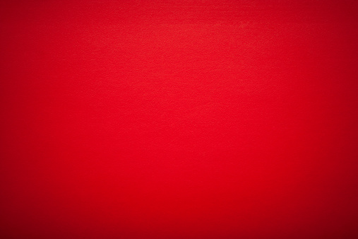 Red background.