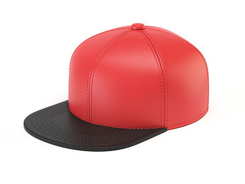 Download Red Baseball Cap Mock Up Blank Hat Template Isolated On ...