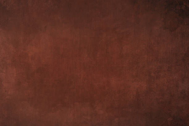 fondo de pared marrón rojo - copper texture fotografías e imágenes de stock