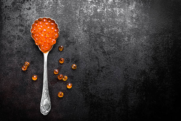 red caviar red caviar roe stock pictures, royalty-free photos & images