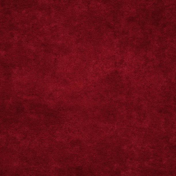 red fabric with suede pattern background texture stock photo