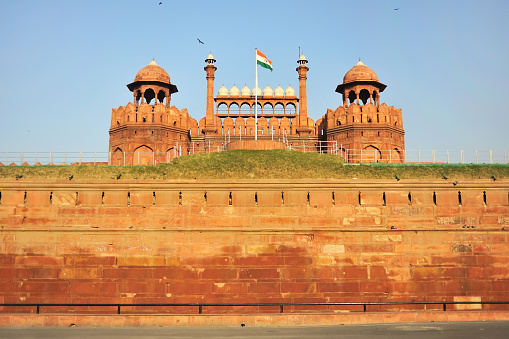 red fort in New Delhi, captical of India.