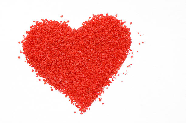 Red Heart stock photo