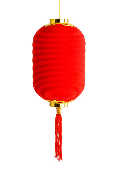 Red lantern Red lantern for Chinese New Year isolated on white background chinese lantern stock pictures, royalty-free photos & images