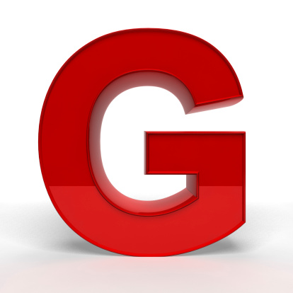Red Letter G Stock Photo - Download Image Now - Letter G, Alphabet ...