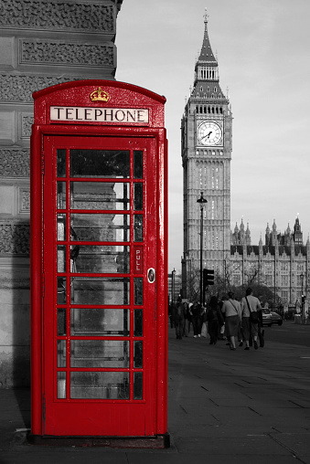 赤い電話ボックスビッグベン イギリスのストックフォトや画像を多数ご用意 Istock