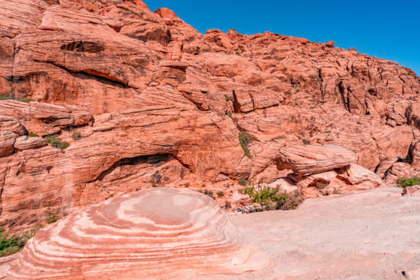Red Rock valley stock photo