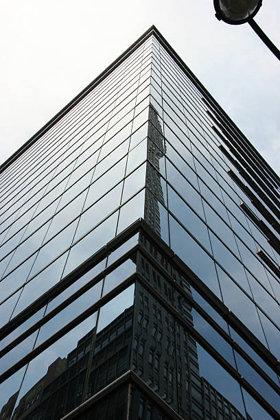 Reflective building stock photo