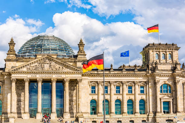Reichstag in Berlin Reichstag in Berlin bundestag stock pictures, royalty-free photos & images