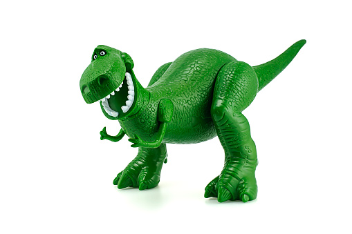 Rex The Green Dinosaur Toy Character From Toy Story Stock Photo - Download Image Now - iStock