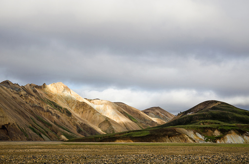 Rhyolith Berge Bei Landmannalaugar Island Stockfoto Und Mehr Bilder Von