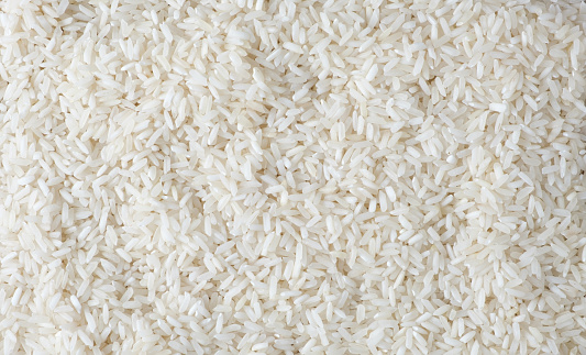 Rice top view background