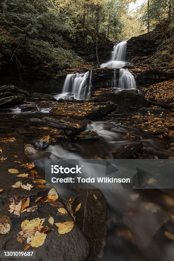 istock Ricketts Glen State Park Waterfall 1301019687