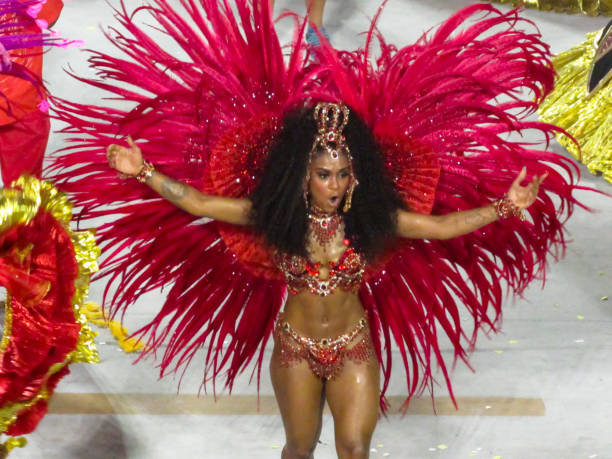 Rio de Janeiro's Carnival In Brazil stock photo