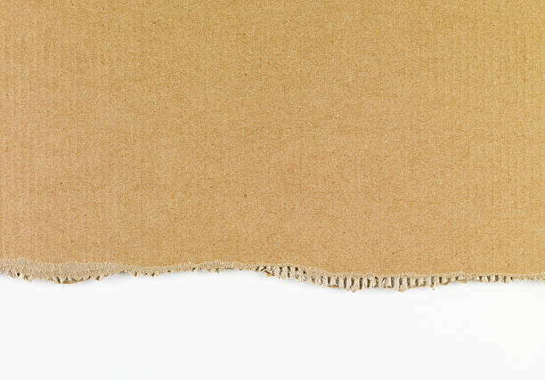 Ripped Cardboard XXXL Ripped cardboard.White space under cardboard.Ready to cut out cardboard stock pictures, royalty-free photos & images