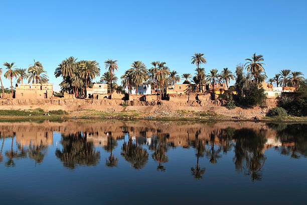 River Nile, Egypt stock photo