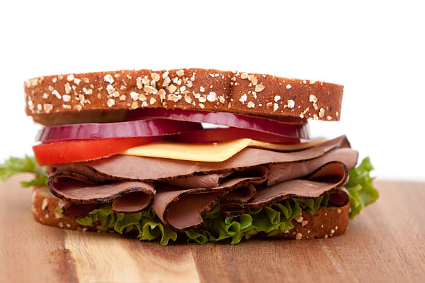 Roast beef sandwich  roast beef sandwich stock pictures, royalty-free photos & images