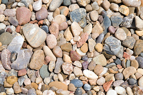 Rock Bed A large bed of rocks theishkid stock pictures, royalty-free photos & images