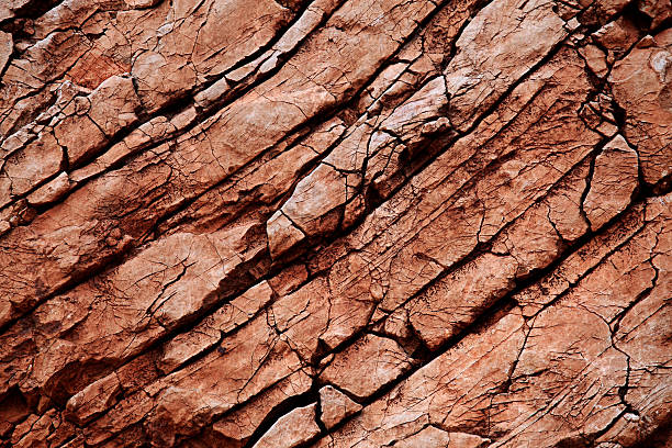 rock detail - geologie stockfoto's en -beelden