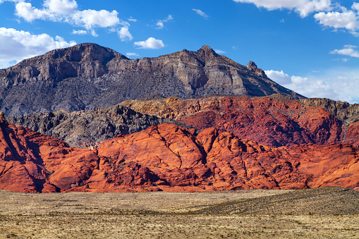 Rock formation at Red Rock Canyon National Conservation Area in Nevada