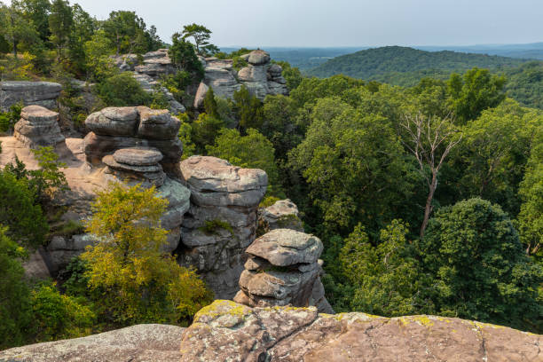 Rock Formations Scenic Landscape stock photo
