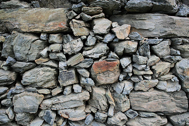Rock Wall Background stock photo