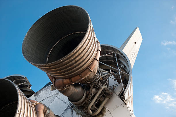 Rocket Engines stock photo