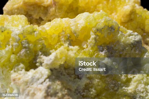 istock Rocks and Minerals - Sulfur 157316538