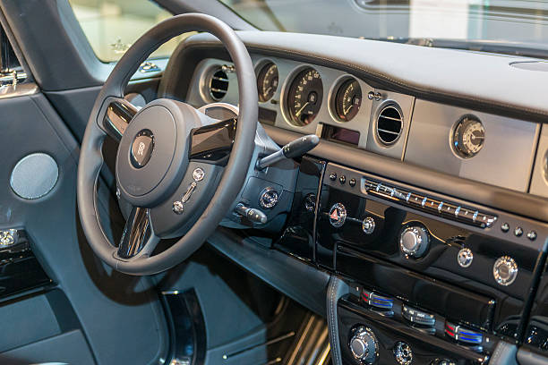 Interior of Rolls Royce Phantom