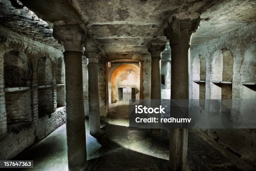 istock Roman Catacomb Tomb 157647363