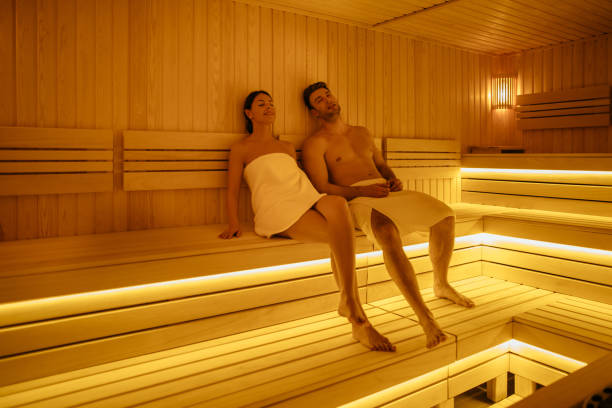Geile frauen in der sauna