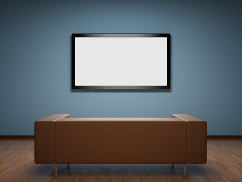 Room With Tv  And Sofa  Stock Photo Download Image Now  Room With Tv  And Sofa  Stock Photo Download Image Now