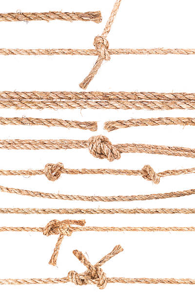 rope knot stock photo