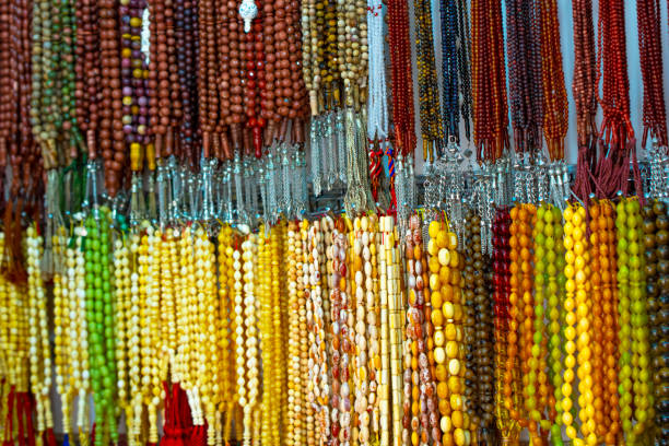 Rosaries colors stock photo
