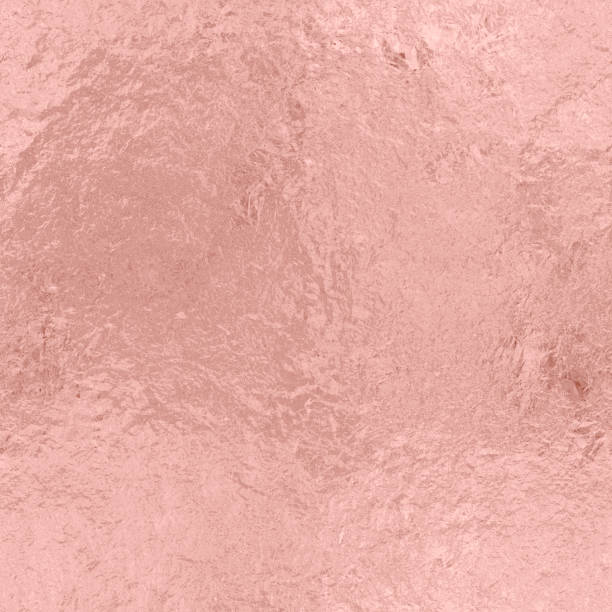Rose gold foil seamless texture, shiny background Rose gold foil seamless texture, shiny background rose gold foil stock pictures, royalty-free photos & images